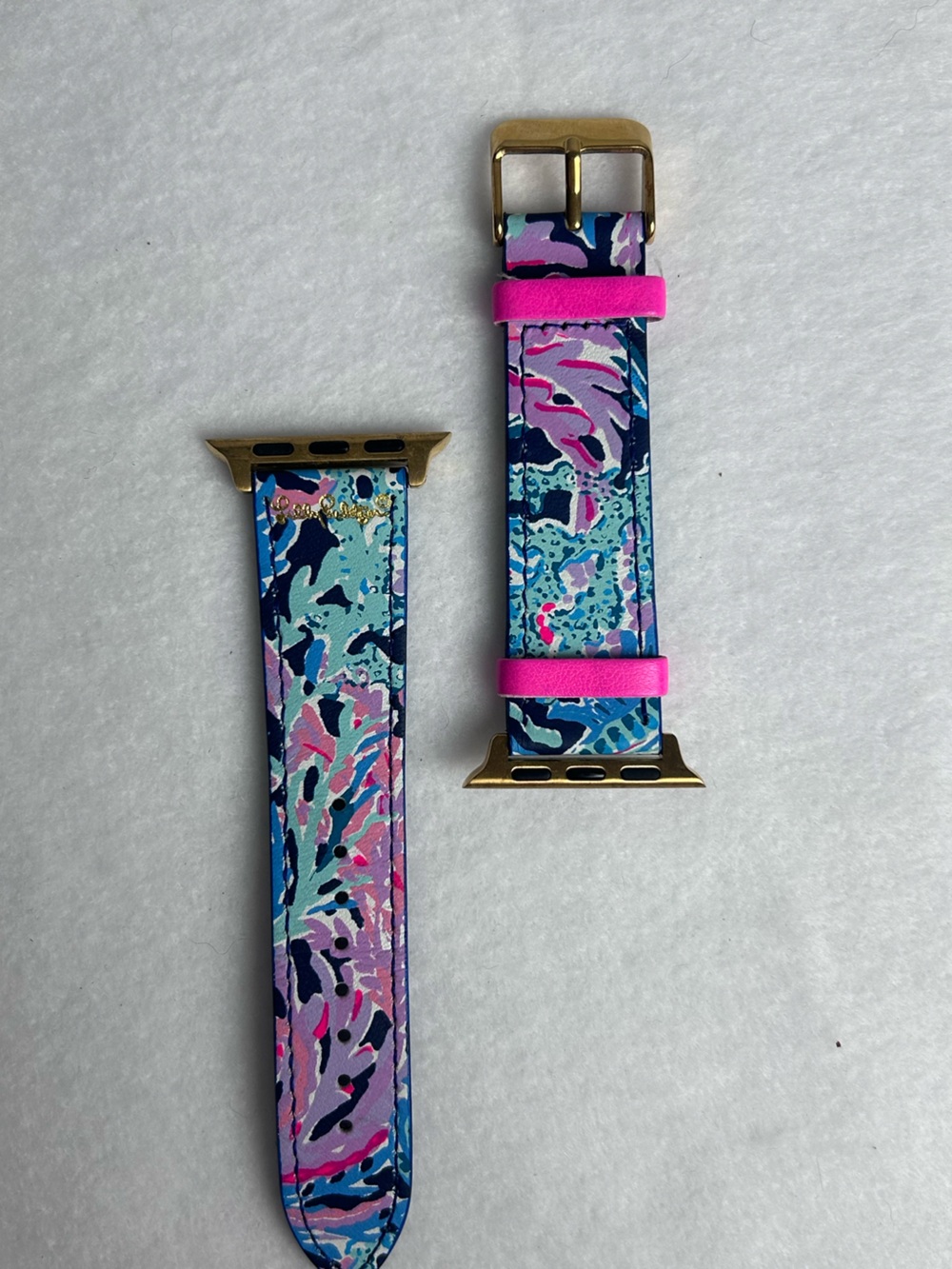 Lily Pulitzer Leather Apple Watch Band